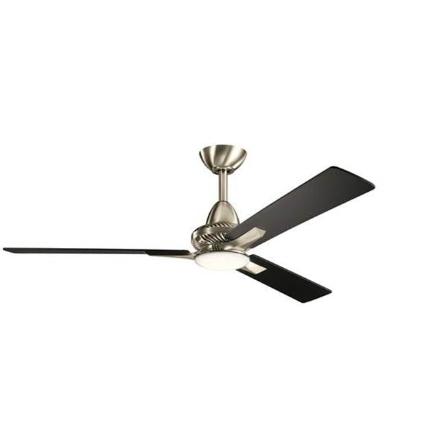 KICHLER 300031BSS 52" Kosmus LED Fan Brushed Stainless Steel