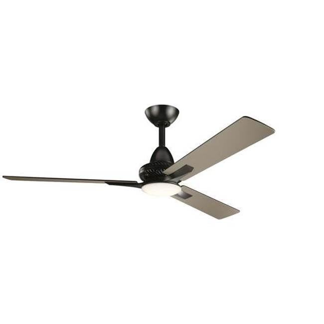 KICHLER 300031SBK 52" Kosmus LED Fan Satin Black