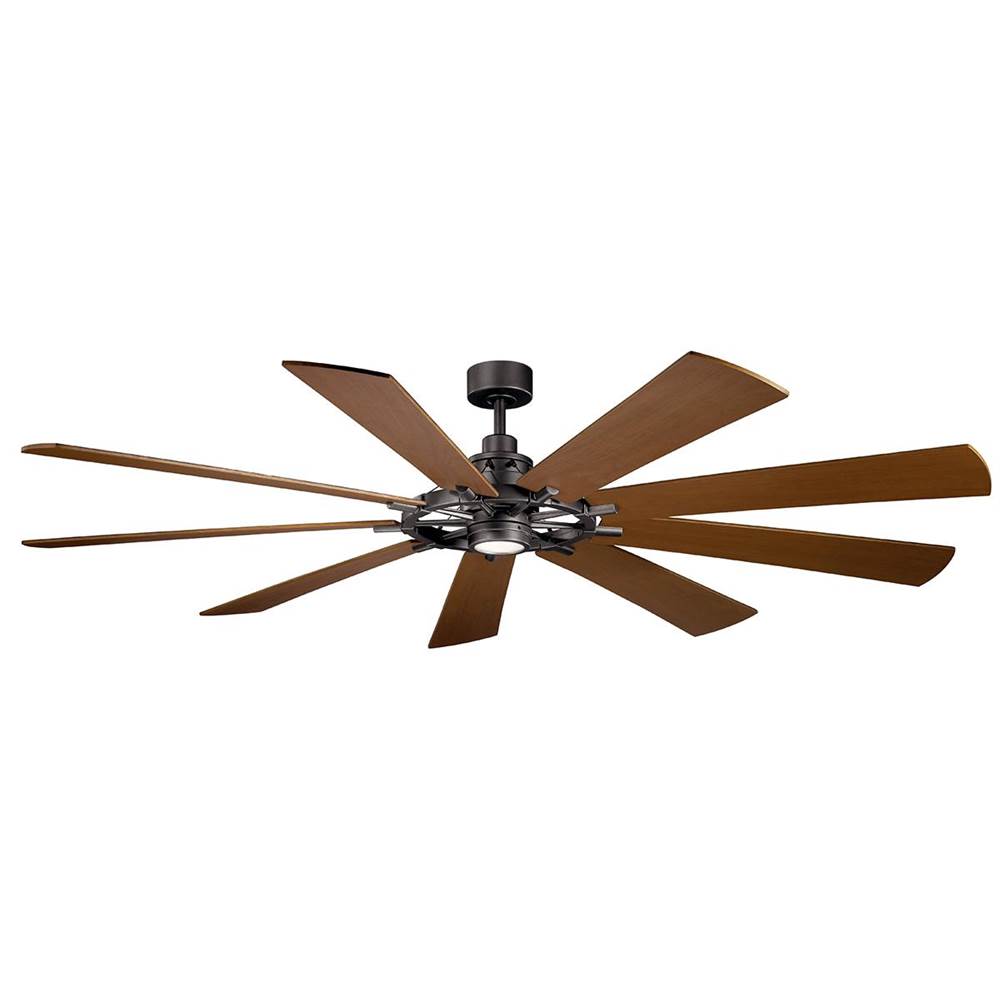 KICHLER 300285AVI Gentry XL LED 85" Fan Anvil Iron