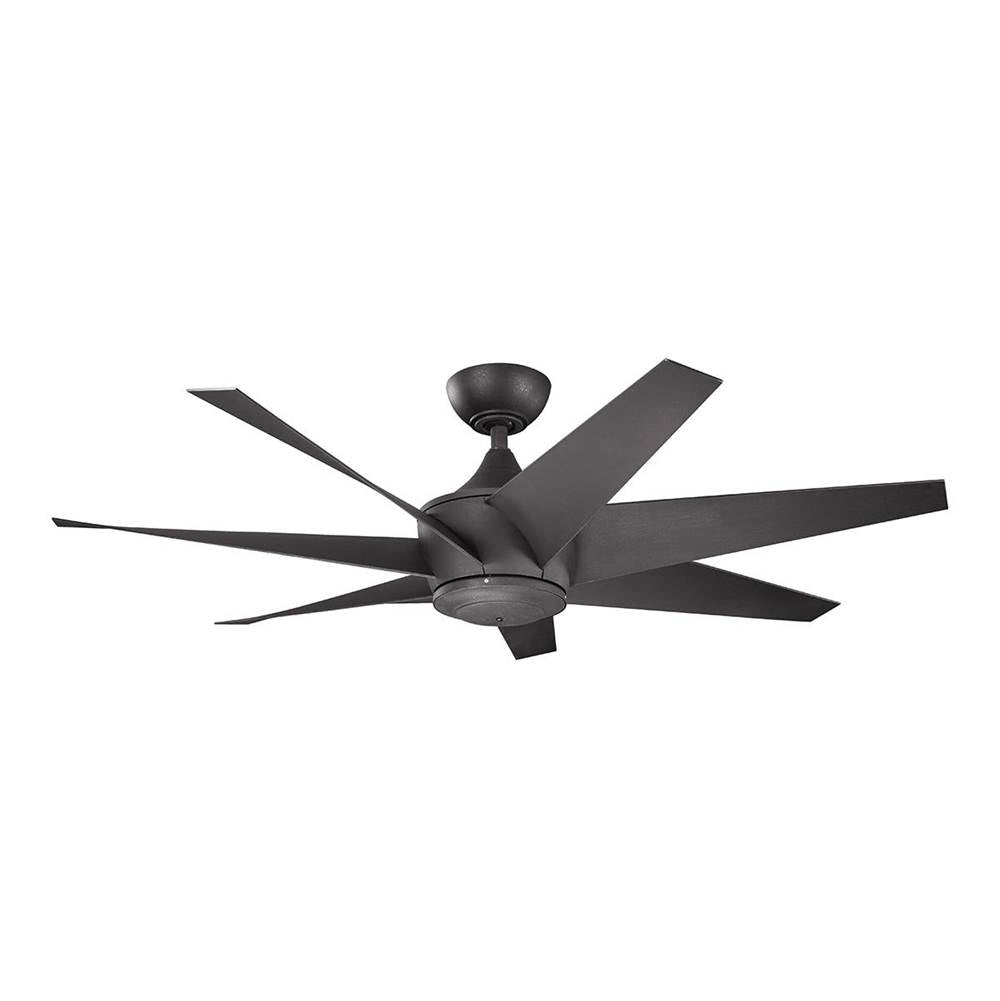 KICHLER 310112DBK Lehr II 54" Fan Distressed Black