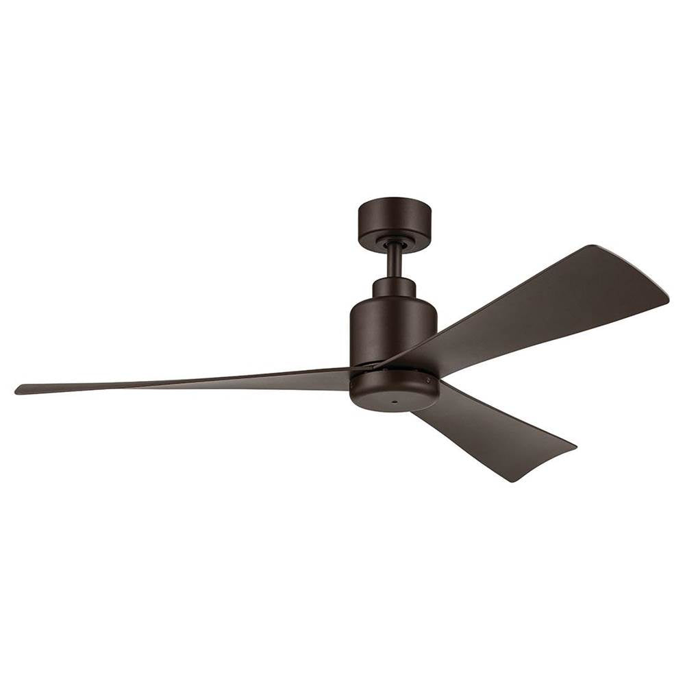 KICHLER 310452SNB 52 Inch True Ceiling Fan in Satin Natural Bronze with Satin Natural Bronze Blades