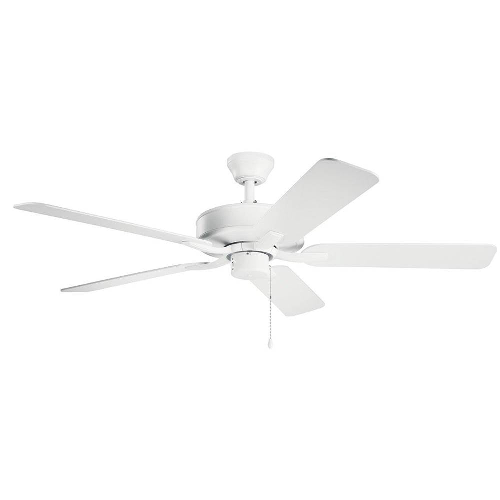 KICHLER 330018MWH 52" Basics Pro Fan Matte White