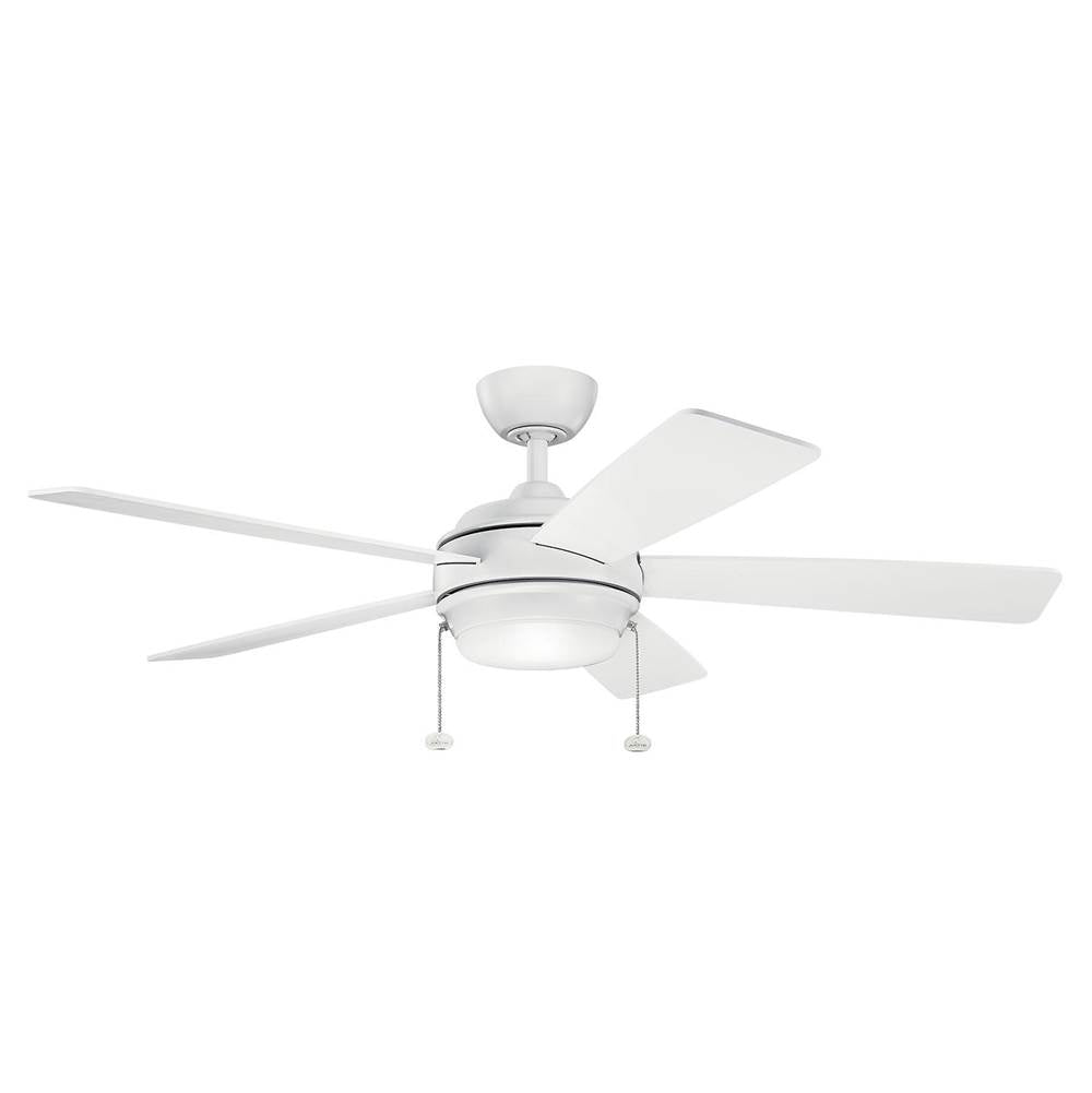 KICHLER 330174MWH Starkk LED 52" Fan Matte White