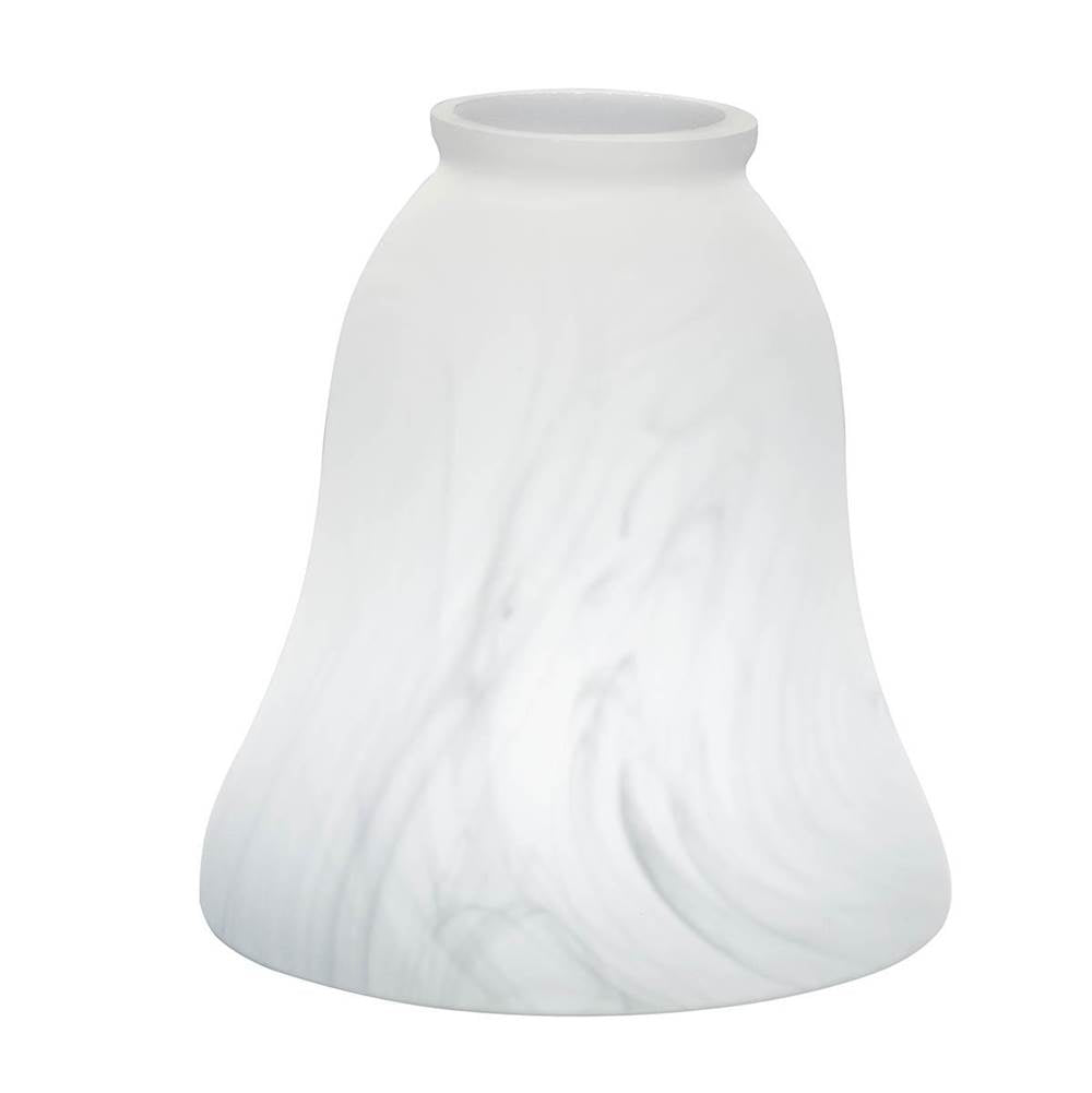 KICHLER 340121 Fitter Glass 2.25" White Alabaster
