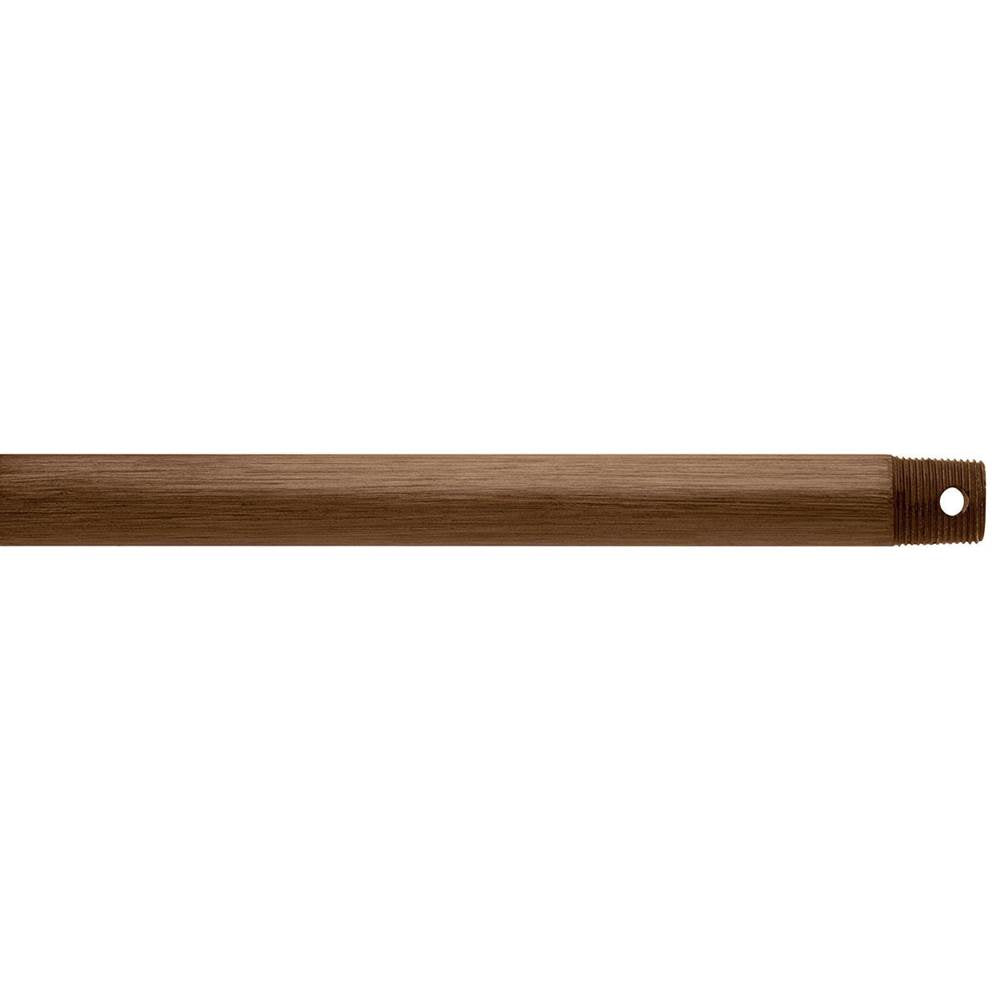 KICHLER 360000WN Dual Threaded 12" Downrod Walnut