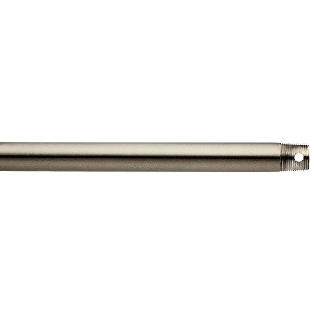 KICHLER 360001BSS Dual Threaded 18" Downrod Brushed Stainless Steel