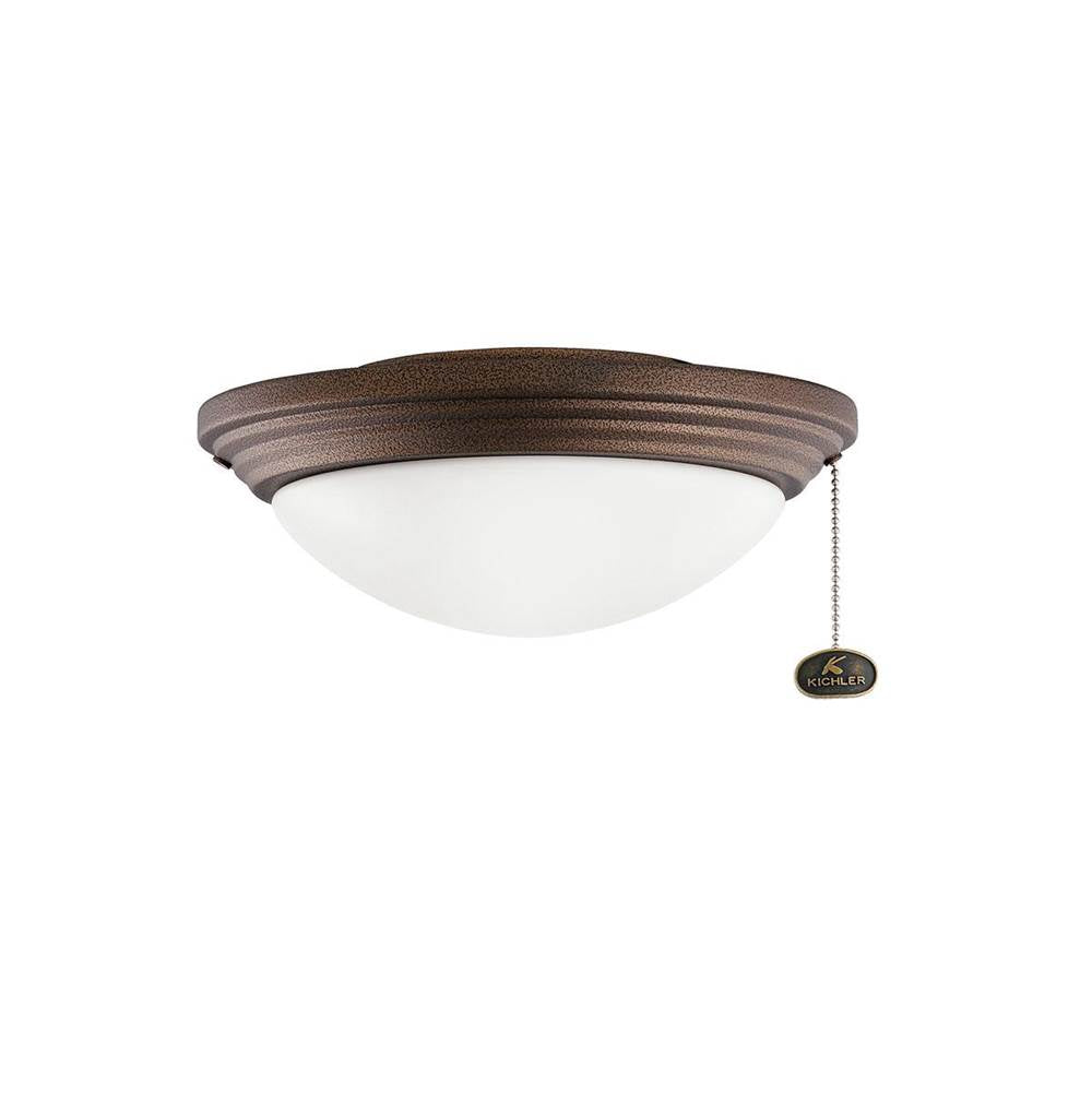 KICHLER 380912WCP LED Wet Light Kit Weathered Copper Powder Coat