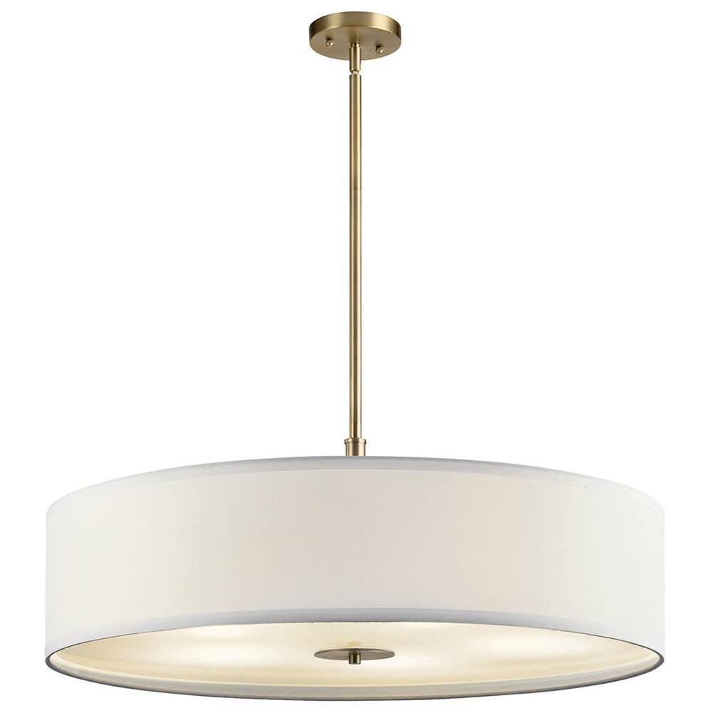 KICHLER 42196CLZ Transitional 30" 5 Light Pendant Classic Bronze