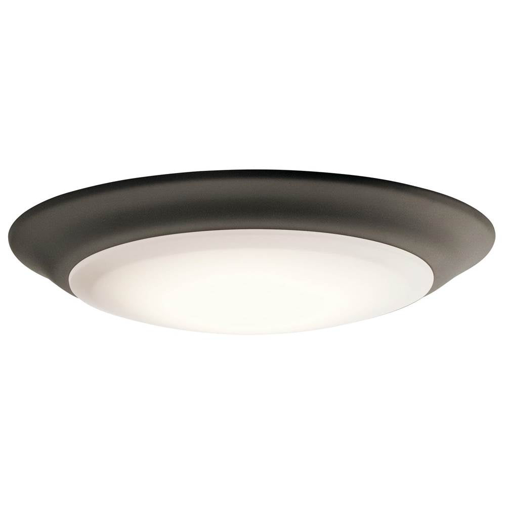 KICHLER 43848OZLED27T Downlight Gen II 2700K T24 LED Flush Mount Olde Bronze