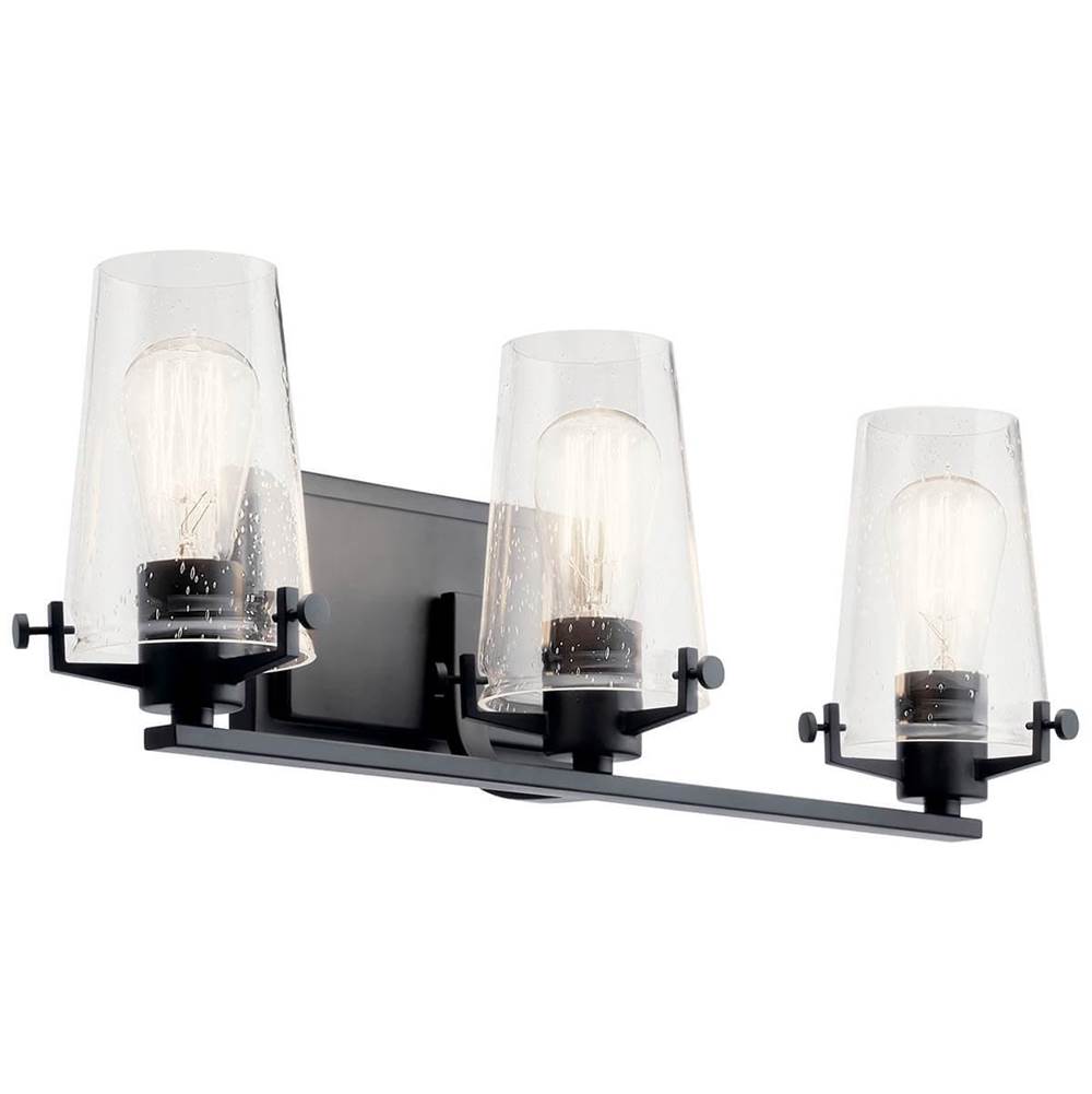 KICHLER 45297BK Alton 3 Light Vanity Light Chrome