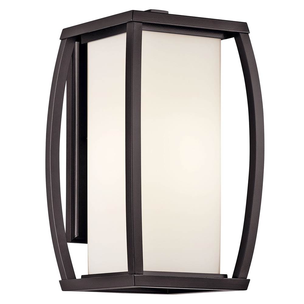 KICHLER 49338AZ Bowen 15.75" Wall Light Architectural Bronze
