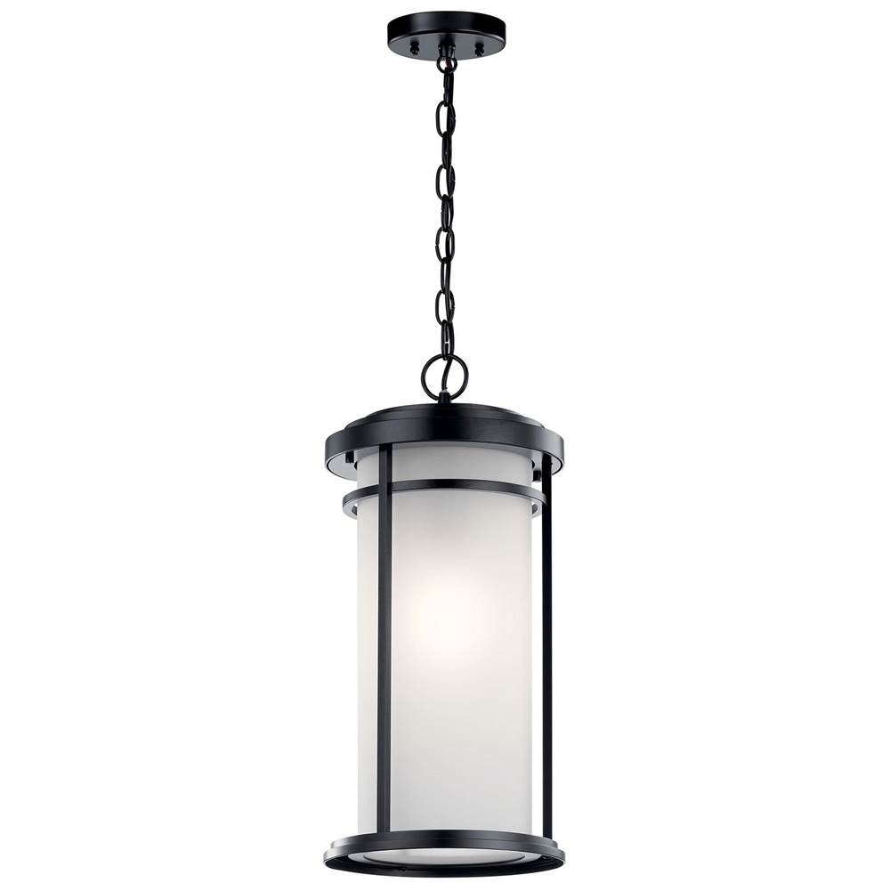 KICHLER 49689BK Toman 21.25" 1 Light Pendant Black