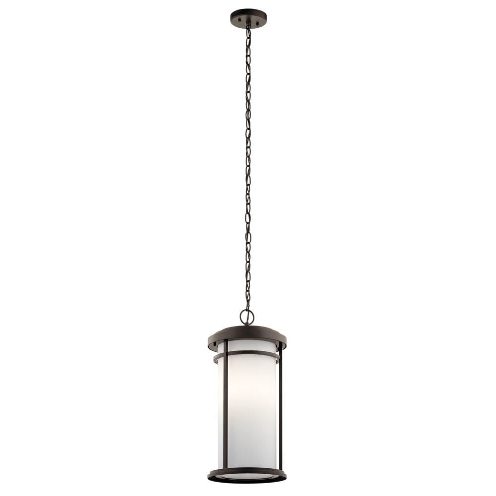 KICHLER 49689OZ Toman 21.25" 1 Light Pendant Olde Bronze