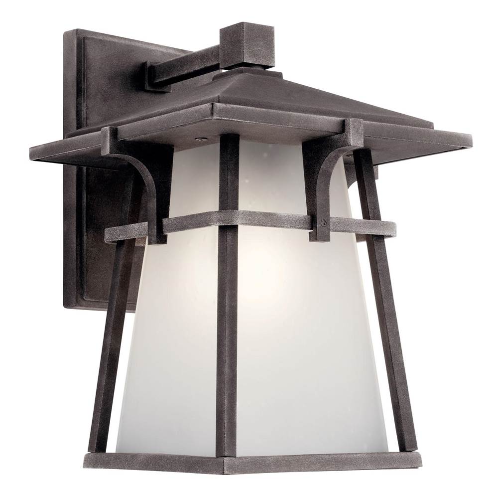 KICHLER 49721WZC Beckett 10.75" Wall Light Weathered Zinc