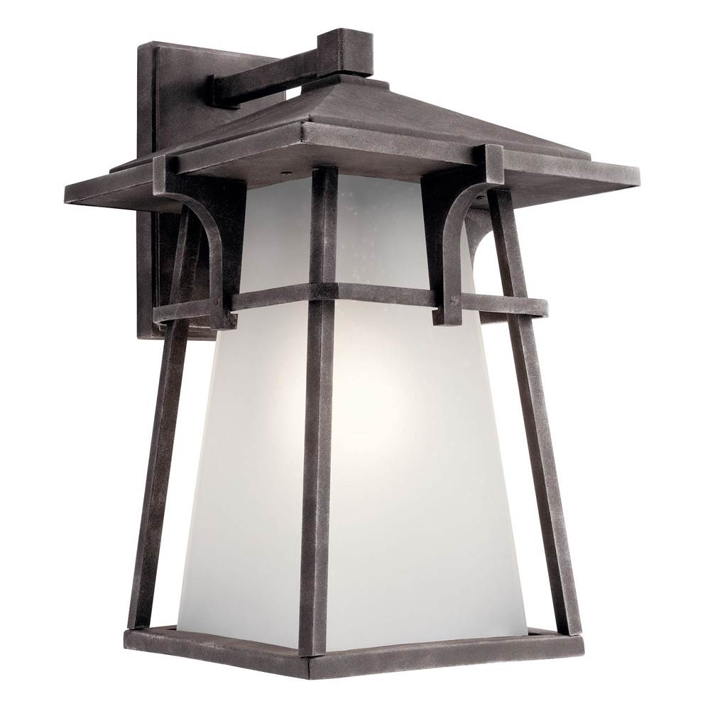 KICHLER 49723WZC Beckett 18" 1 Light Wall Light Weathered Zinc
