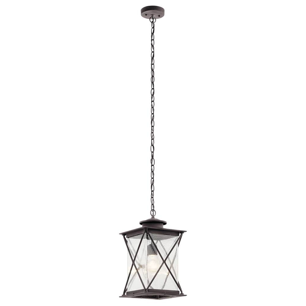 KICHLER 49747WZC Argyle 1 Light Pendant Weathered Zinc