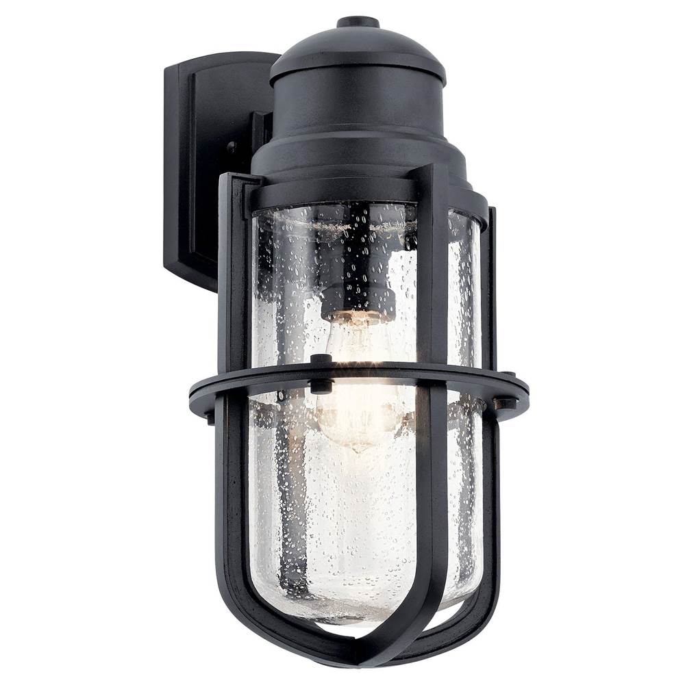 KICHLER 49859BKT Suri 17" 1 Light Wall Light Textured Black