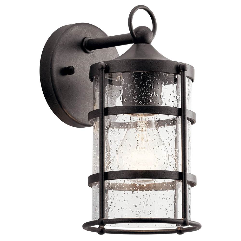 KICHLER 49960AVI Mill Lane 10" 1 Light Wall Light Anvil Iron