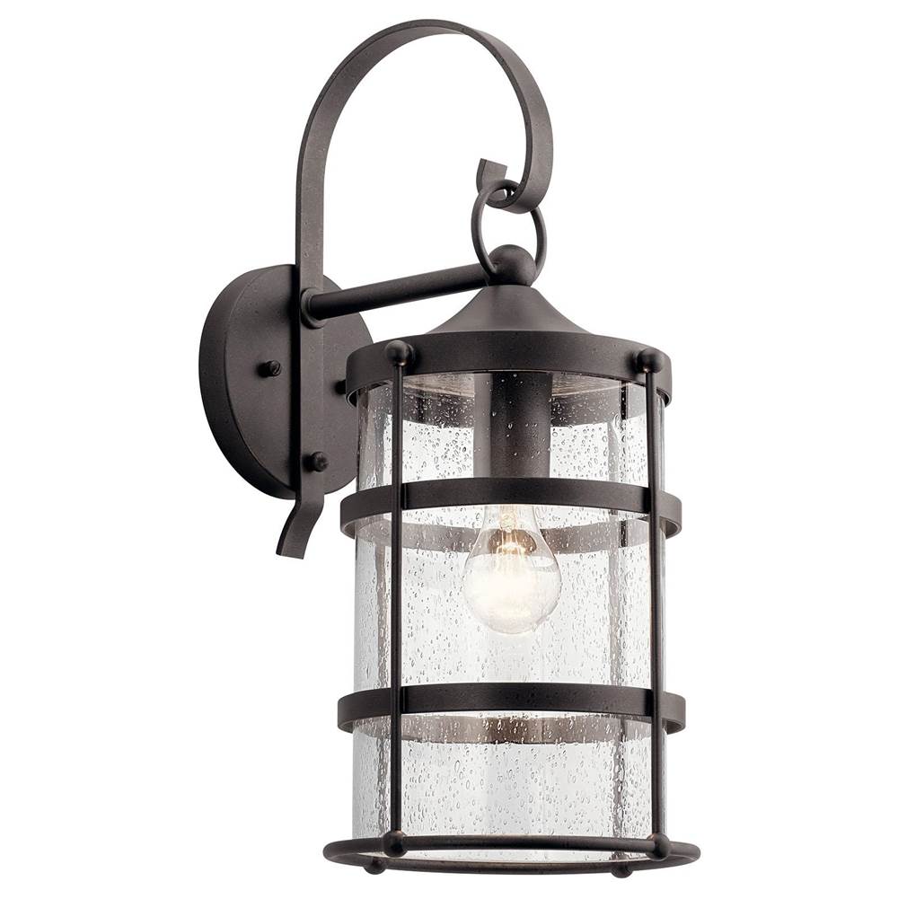 KICHLER 49962AVI Mill Lane 21" 1 Light Wall Light Anvil Iron