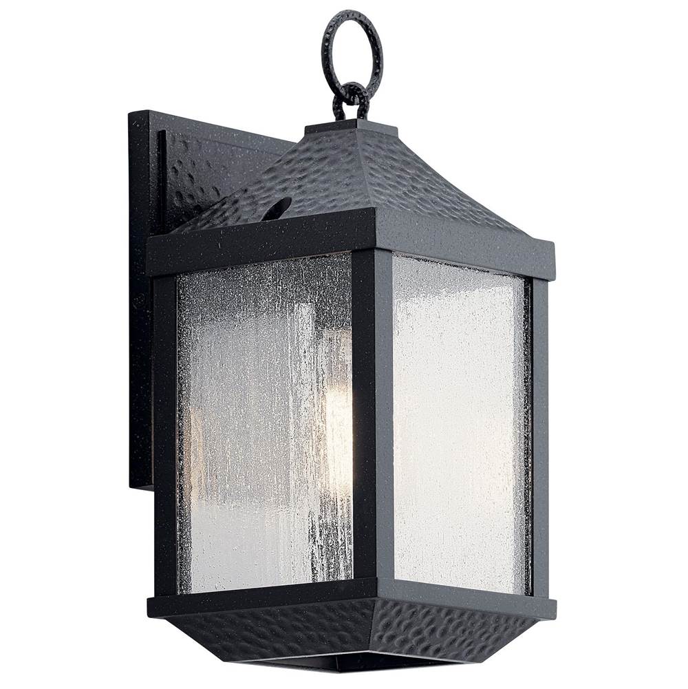 KICHLER 49984DBK Springfield 13" 1 Light Wall Light Distressed Black