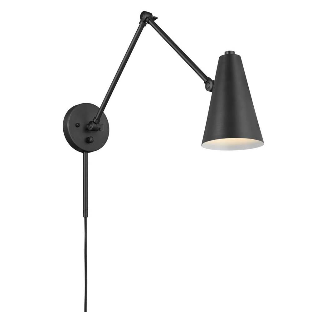 KICHLER 52486BKB Sylvia 2 Arm Wall Sconce Black