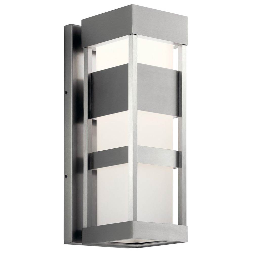 KICHLER 59036BALED Ryler LED 3000K 18" Wall Light Brushed Aluminum