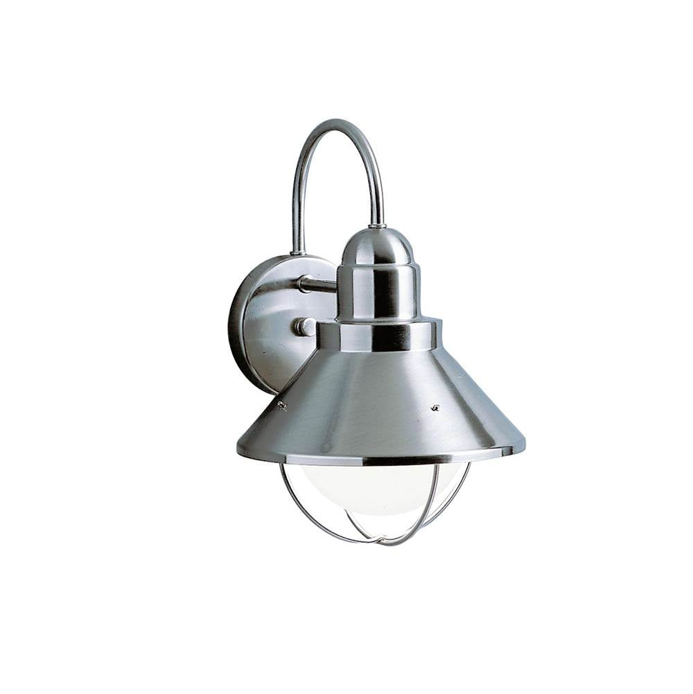 KICHLER 9022NI Seaside12" 1 Light Wall Light Brushed Nickel