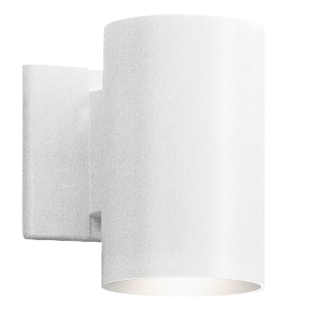 KICHLER 9234WH Cylinder 7" 1 Light Wall Light White