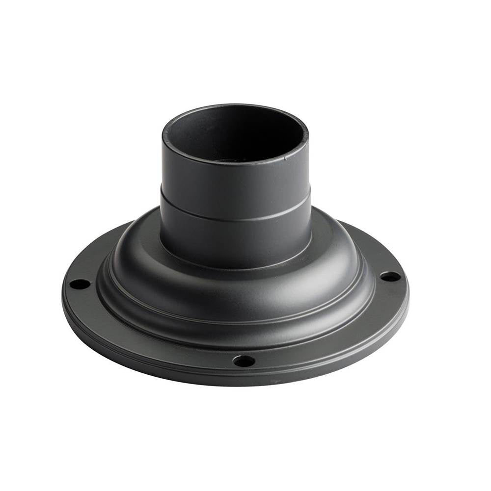 KICHLER 9530BK 7" x 3.5" Pedestal Mount Black