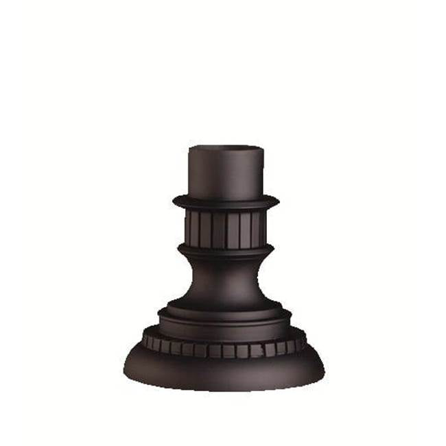 KICHLER 9531BK 8" x 9" Pedestal Mount Black