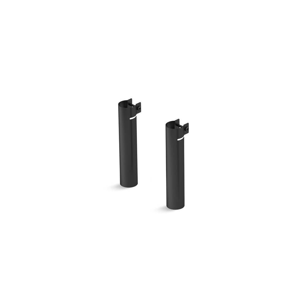 KALLISTA P21644-00-BL Hot And Cold Basin Valve Shroud - Matte Black