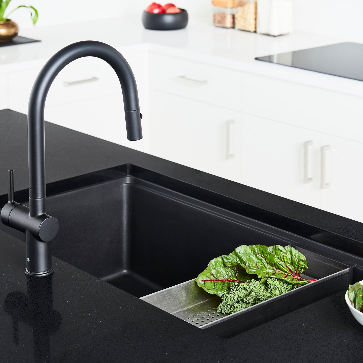 FRANKE PE-70S 6.1-in. x 17.3-in. Stainless Steel Colander In Stainless