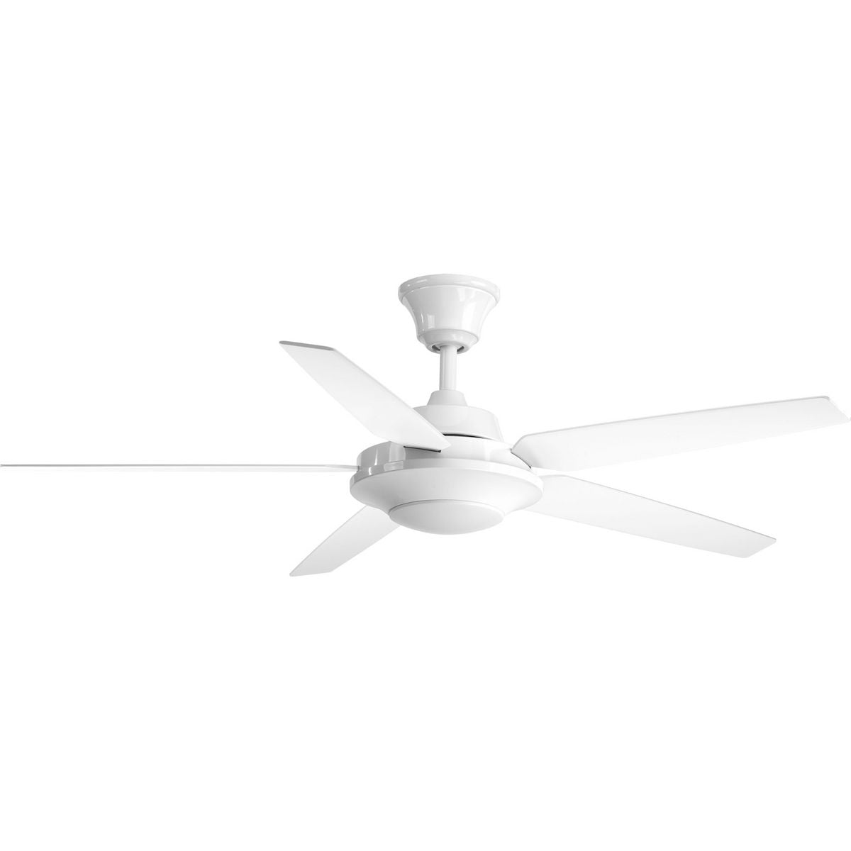 PROGRESS LIGHTING P2539-3030K White Signature Plus II Collection 54" LED Five Blade Fan