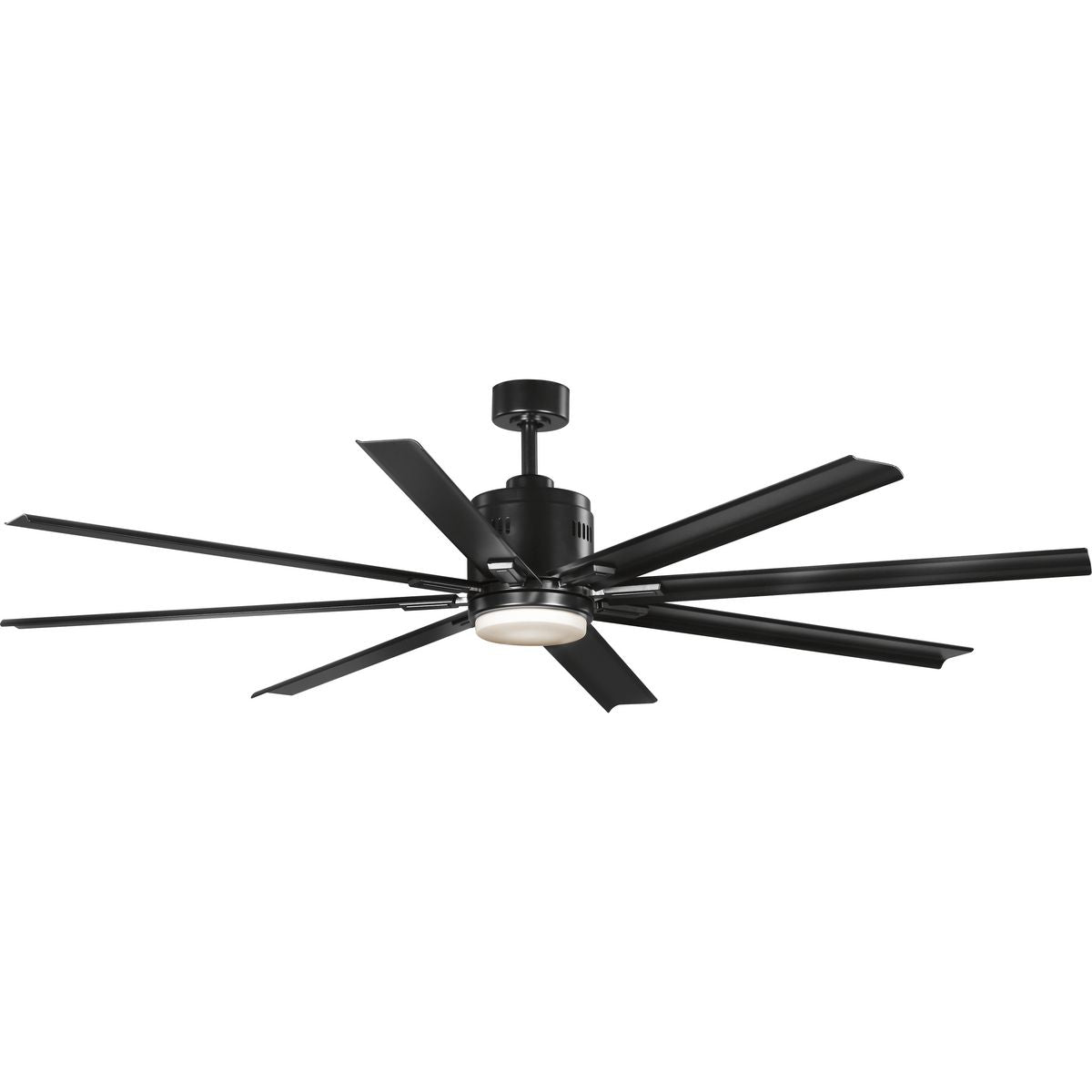 PROGRESS LIGHTING P2550-3130K Black Vast Collection 72" 18W LED Eight- Blade Fan