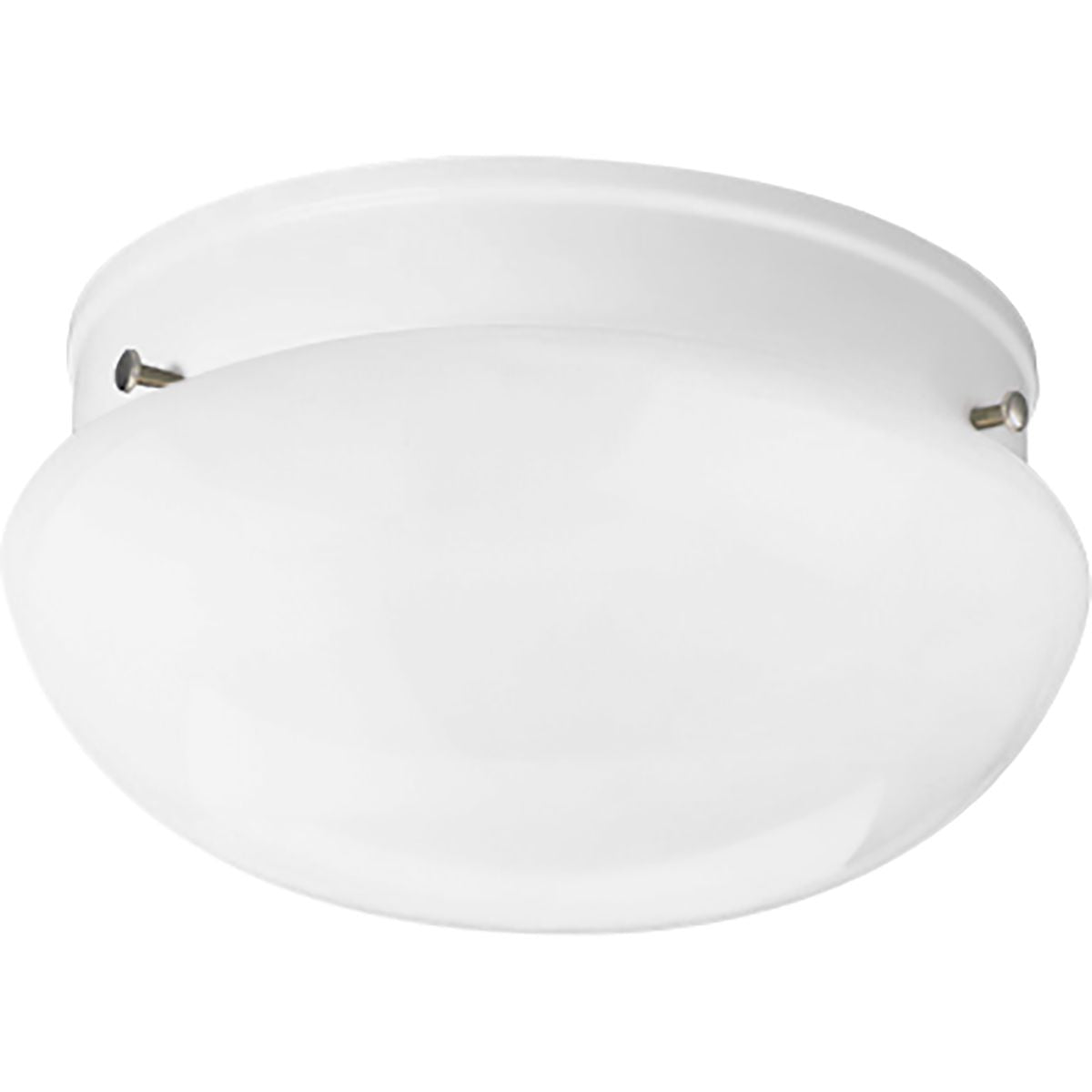 PROGRESS LIGHTING P3408-30 White One-Light 7-1/2" Close-to-Ceiling
