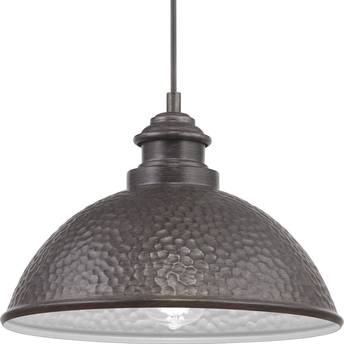 PROGRESS LIGHTING P550032-103 Antique Pewter Englewood Collection One-Light Hanging Lantern