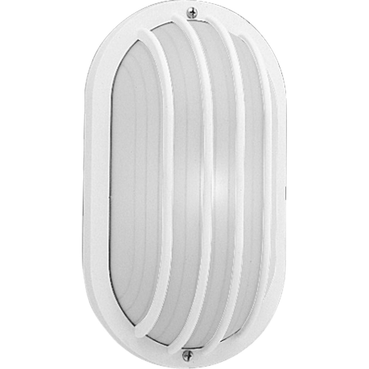 PROGRESS LIGHTING P5705-30 White One-Light 10-1/2" Wall or Ceiling Mount Bulkhead