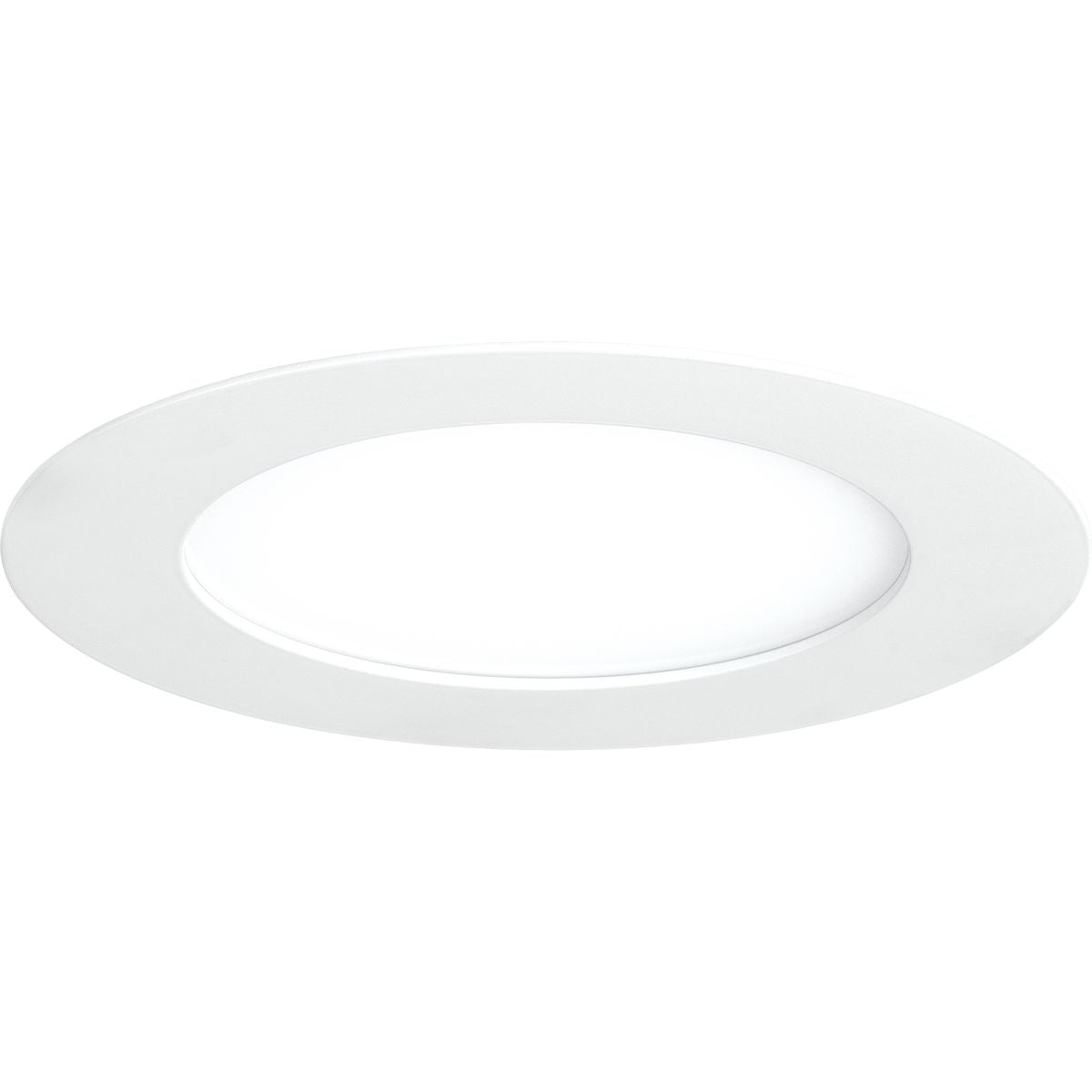 PROGRESS LIGHTING P800005-028-30 White 7" Edgelit LED Indoor-Outdoor Canless Recessed Downlight