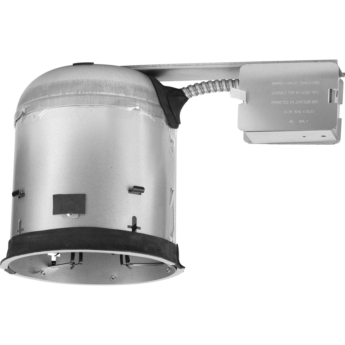 PROGRESS LIGHTING P806N-R-MD-ICAT Unfinished 6" Recessed Remodel Air-Tight IC Housing