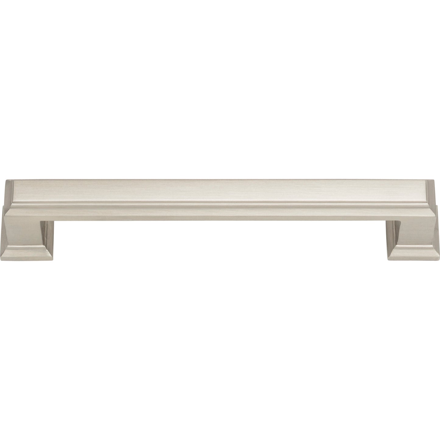 ATLAS 292-BRN Sutton Place 5 1/16" Center to Center Bar Pull - Brushed Nickel