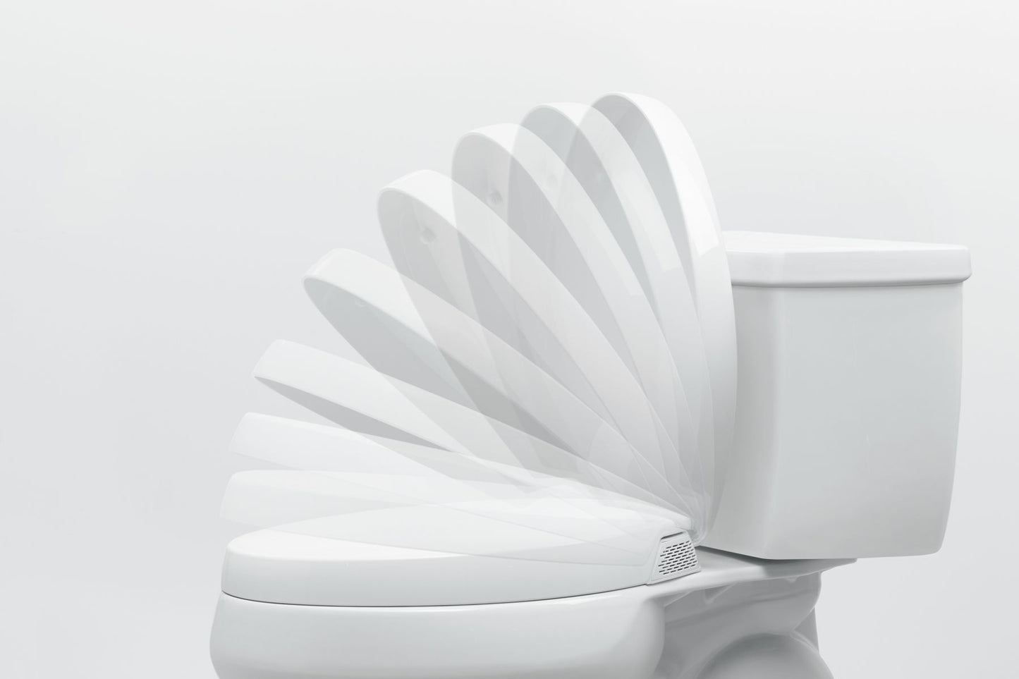 KOHLER K-5588-96 Purefresh Deodorizing elongated toilet seat - Biscuit