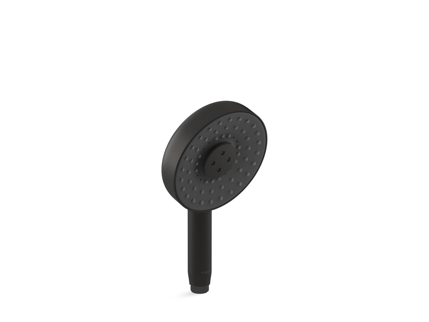 KOHLER Statement Round three-function handshower, 2.5 gpm - Matte Black, K-26282-BL