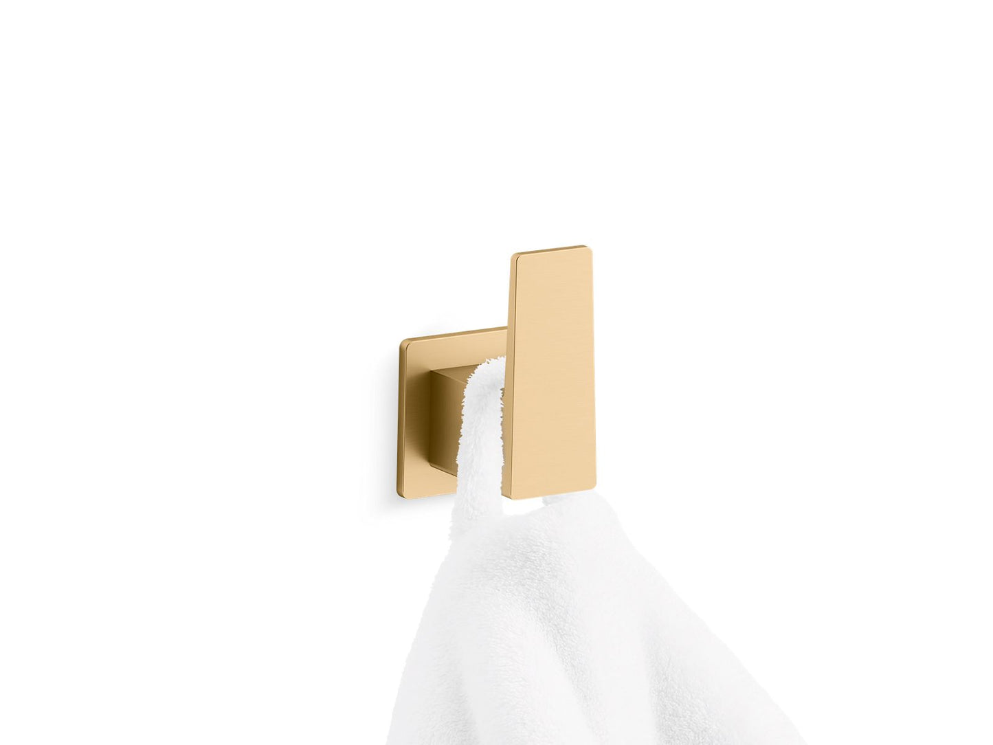 KOHLER K-26636-2MB Honesty Robe Hook In Vibrant Brushed Moderne Brass
