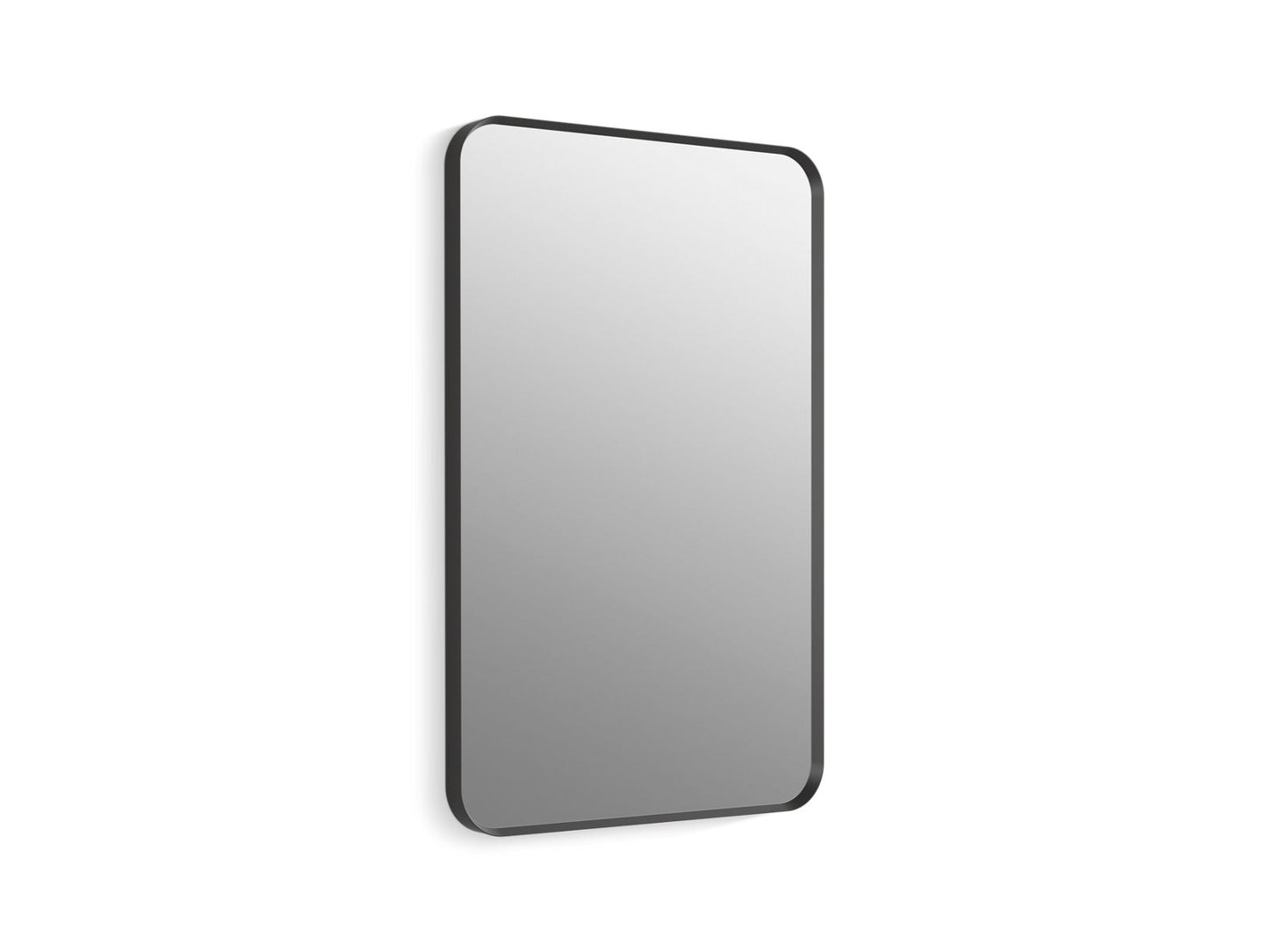 KOHLER K-26052-BLL Essential 22" X 34" Rectangular Framed Mirror In Matte Black