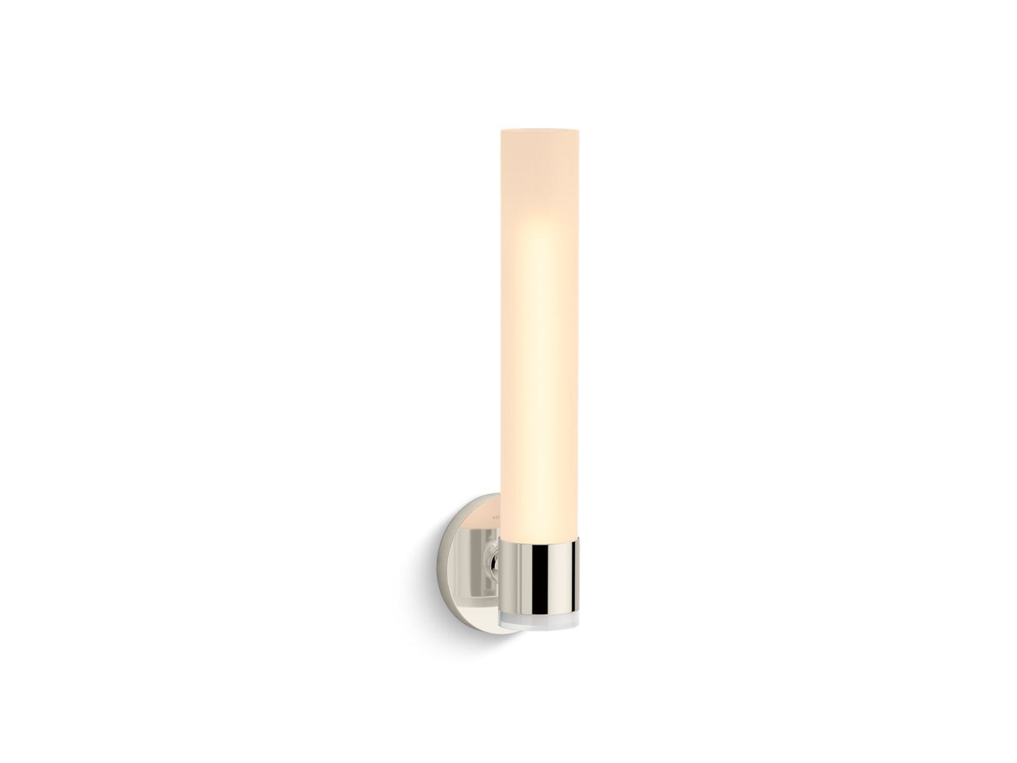 KOHLER K-32375-SC01-SNL Purist One-Light Sconce In Polished Nickel