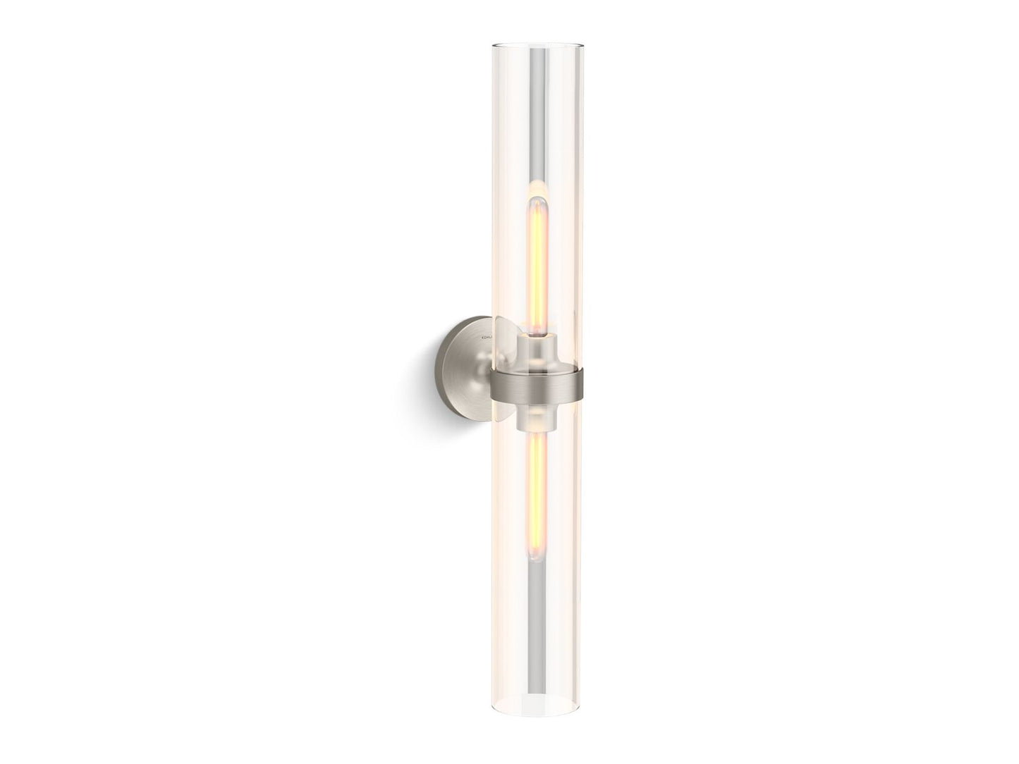 KOHLER Purist Two-light sconce - Brushed Nickel, K-27264-SC02-BNL
