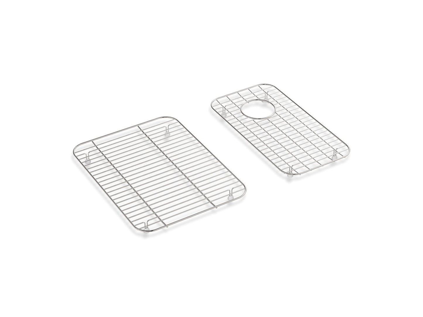 KOHLER K-25783-ST Ironridge Stainless steel sink racks for 28" Ironridge single-bowl sink - Stainless Steel