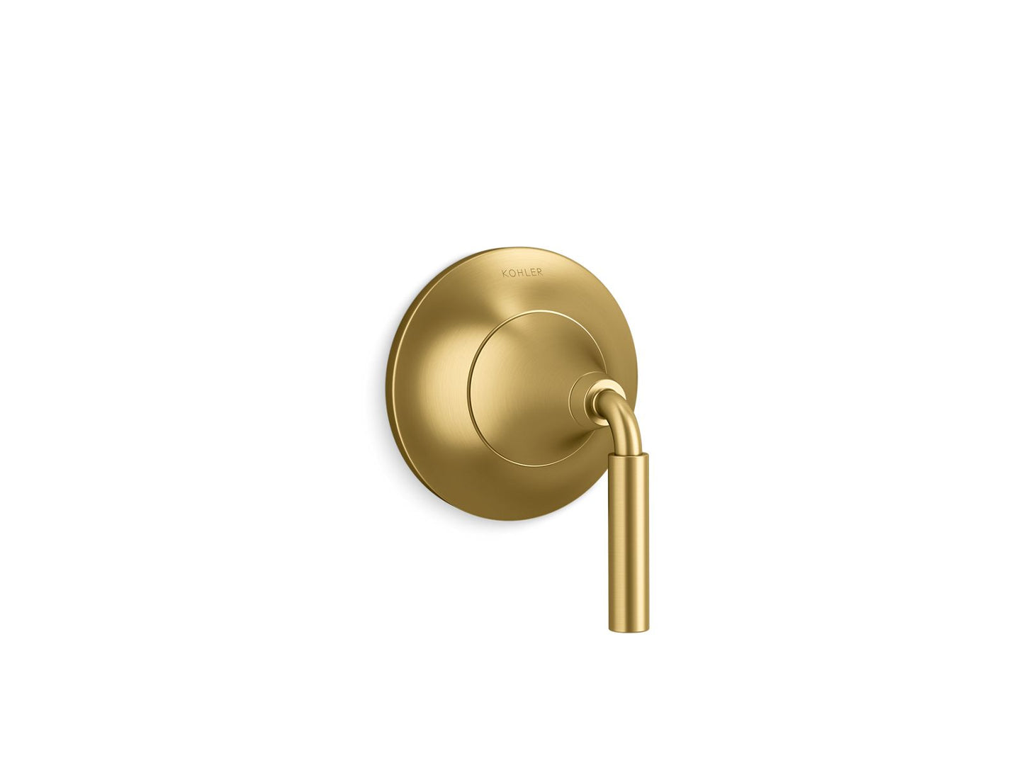 KOHLER Tone MasterShower transfer valve trim - Vibrant Brushed Moderne Brass, K-T23955-4-2MB