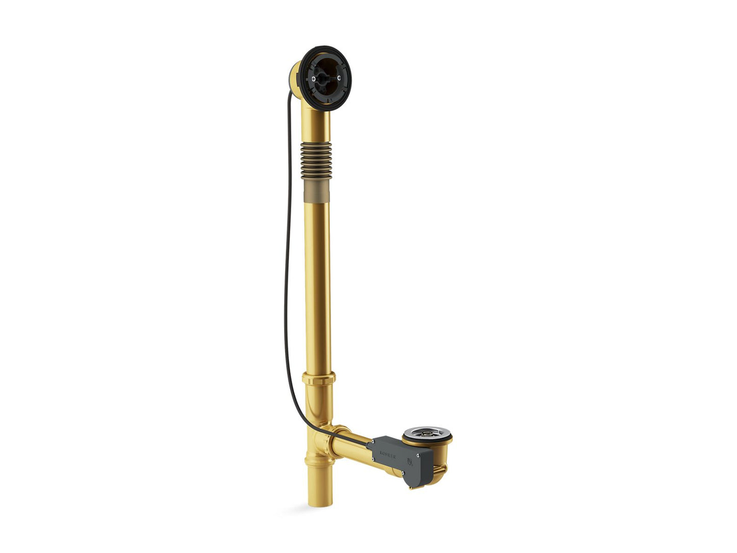 KOHLER K-78438-NA PureFlo 30" cable bath drain