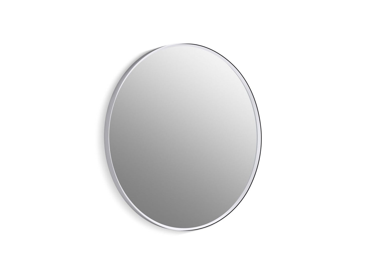 KOHLER K-31368-CPL Essential 32" Round Framed Mirror - Polished Chrome